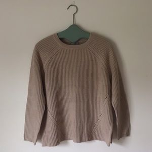 ASOS brand, oatmeal, raglan sleeve sweater